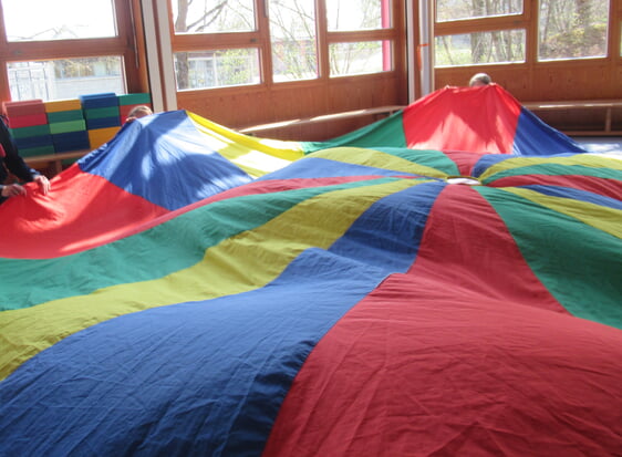 bunte Frühlingszeit in Haus 1